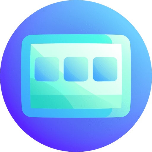 Control panel electronics screen monitor icon