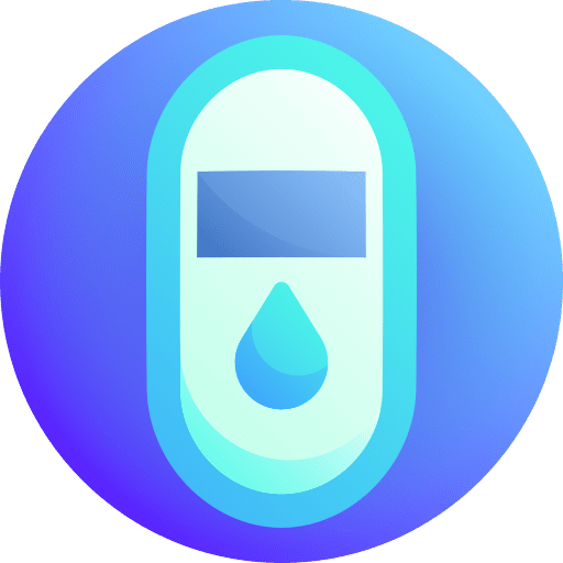 Humidity sensor condition smart monitor icon