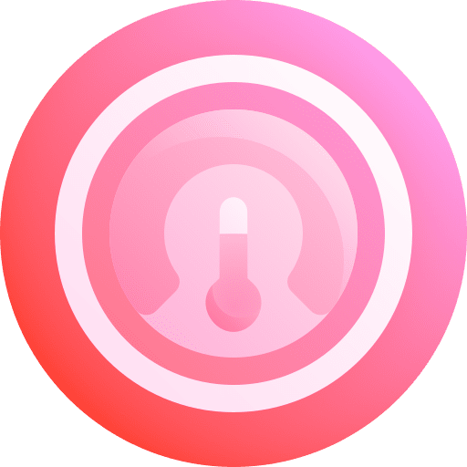 Thermostat controller tools and utensils technology icon