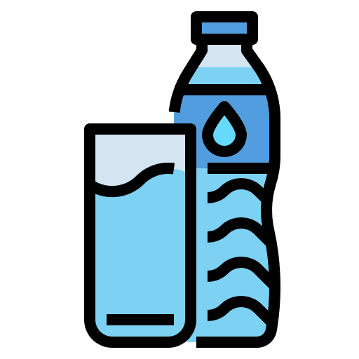 Water drink healthy water icon