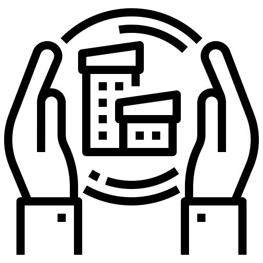 Service rent service real estate icon