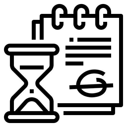 Deadline hourglass time deadline icon