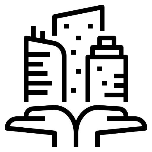 Property sharing property shareholder icon