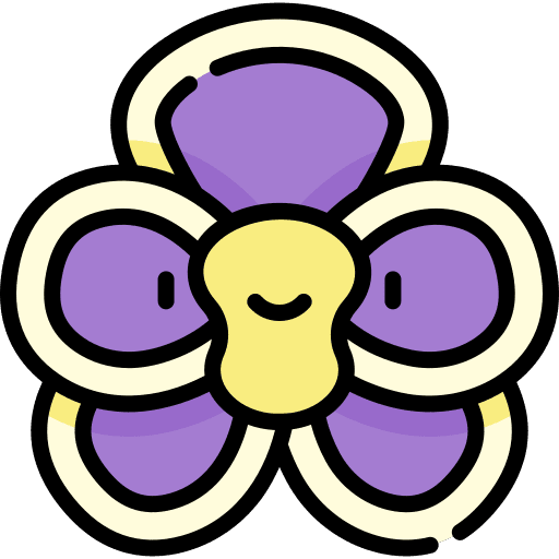 Flower petals flower blossom icon