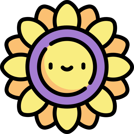 Flower petals flower nature icon