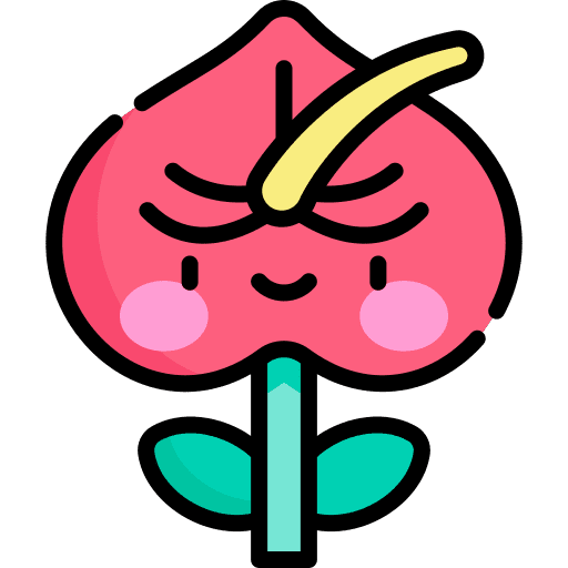 Flower botanical petals nature icon
