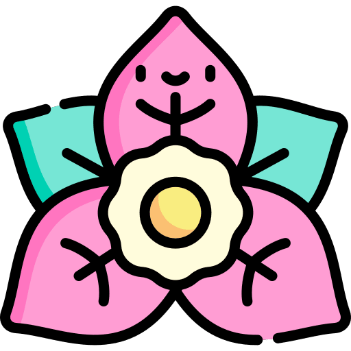 Flower flower petals blossom icon