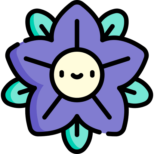 Flower nature botanical flower icon