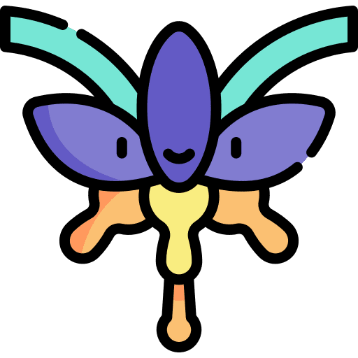 Flower petals blossom nature icon