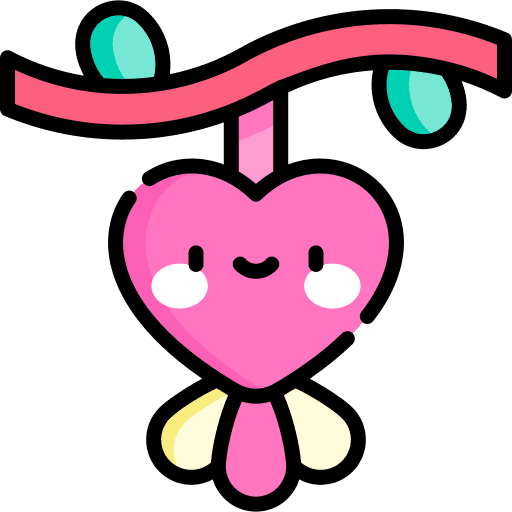 Flower petals botanical blossom icon