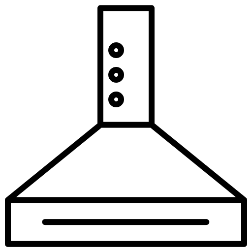 Extractor kitchen extractor food and restaurant icon