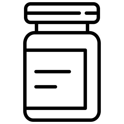 Jar breakfast jar jam icon