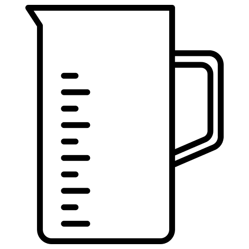 Jar measure professions and jobs jar icon