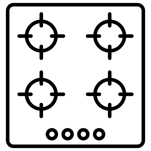 Stove cooker kitchenware stove icon