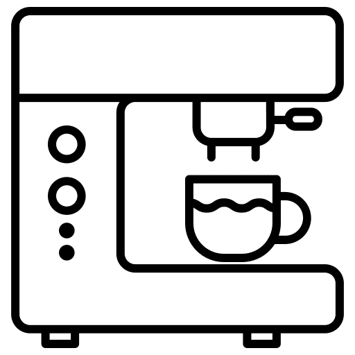 Coffee maker coffee machine maker electronics icon