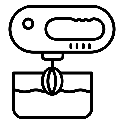 Blender cooking mixer electronics icon