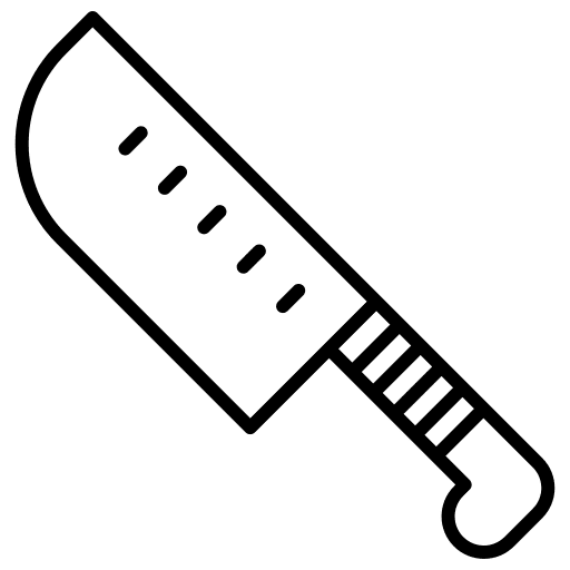 Knife knife cutting cutlery icon