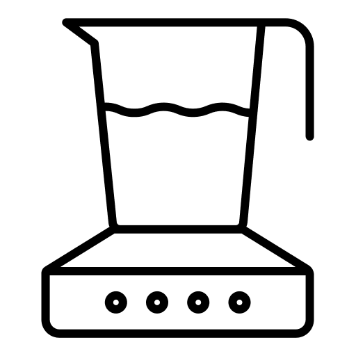 Mixer furniture and household kitchen utensils blender icon