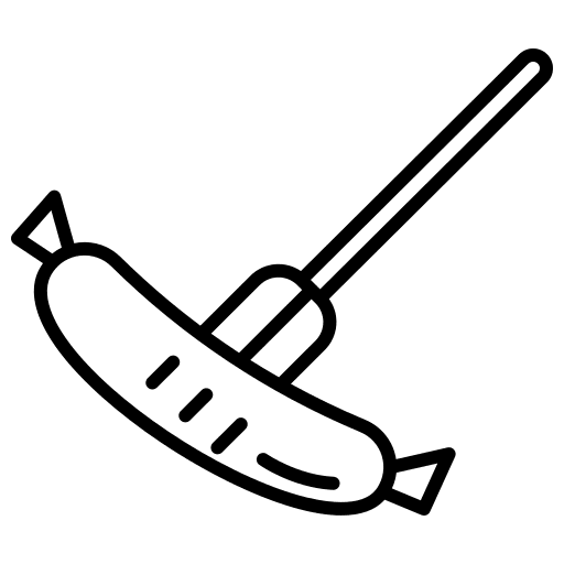 Sausage food and restaurant food sausage icon