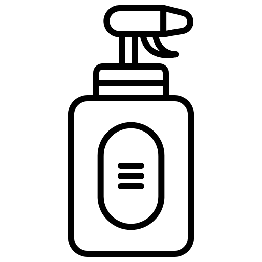 Spray bottle watering water professions and jobs icon