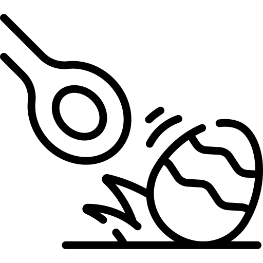 Easter decoration easter egg finding icon