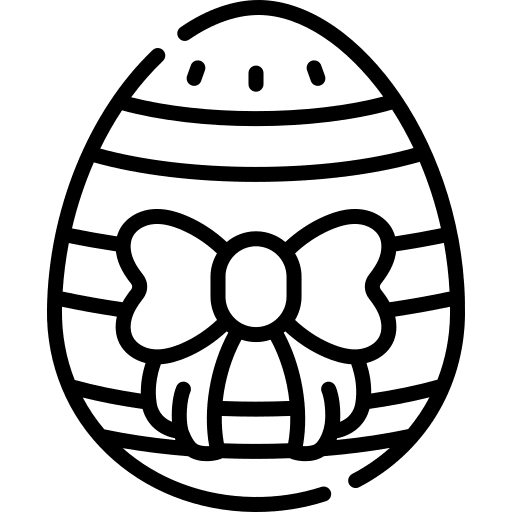 Easter egg religion cultures birthday and party icon