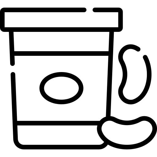 Jelly beans birthday and party food and restaurant jelly beans icon