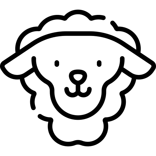 Lamb wildlife lamb goat icon