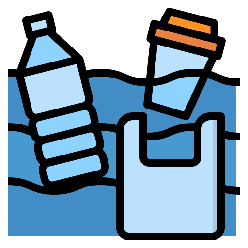 Garbage garbage plastic plastic bag icon