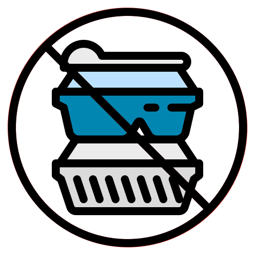 No plastic box ecology and environment ecology icon