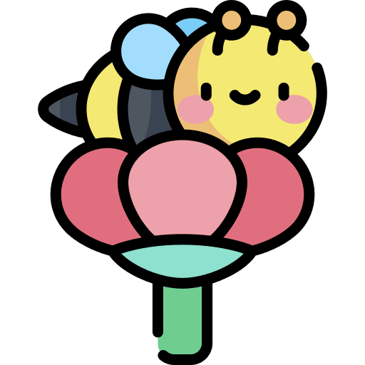 Bee nature animals bee icon