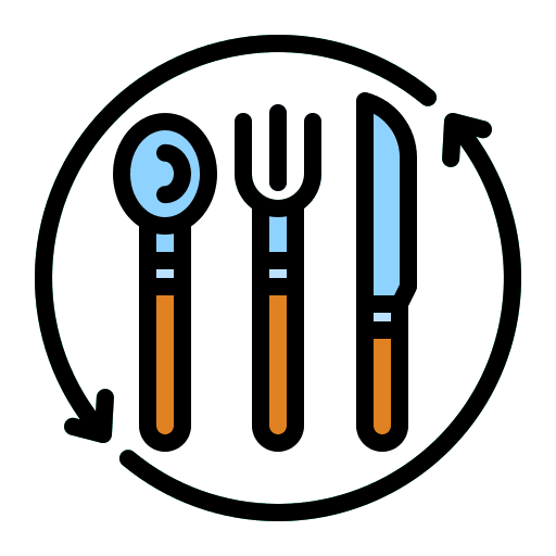 Cutlery knife metal cutlery icon