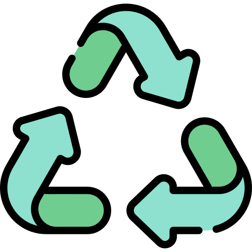 Recycle symbol ecology and environment recycling icon