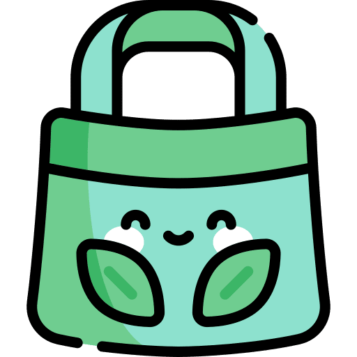 Eco bag pollution recycle ecology and environment icon