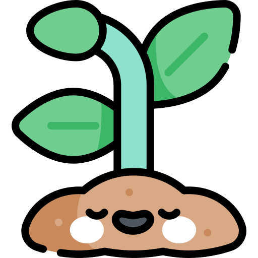 Plant farming and gardening garden growth icon