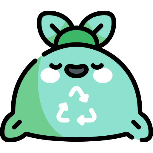 Recycle bag garbage recycle recycle bag icon