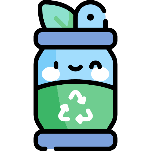 Can eco recycle can icon