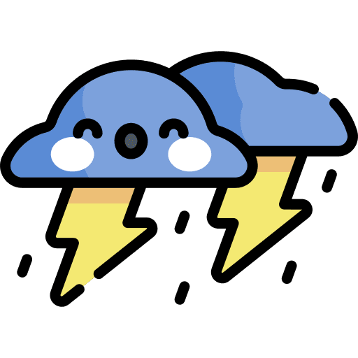 Thunderstorm cloud thunderstorm storm icon