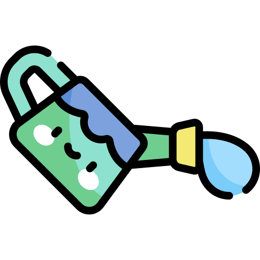 Watering can garden village water icon