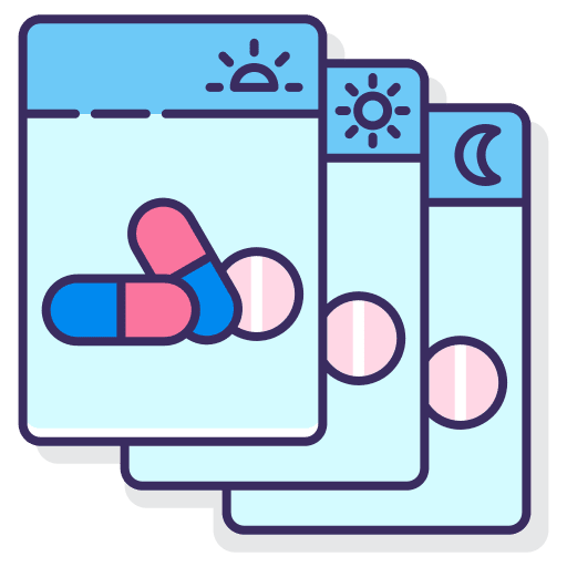 Pills medicine health care drug icon