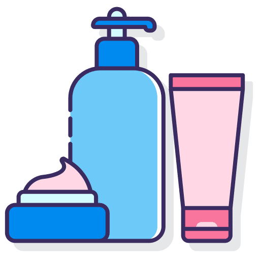 Shower gel healthcare and medical bath shower gel icon