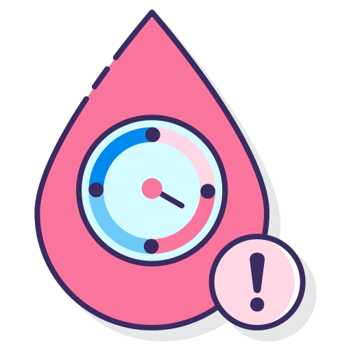 Blood pressure sphygmomanometer health care pressure icon