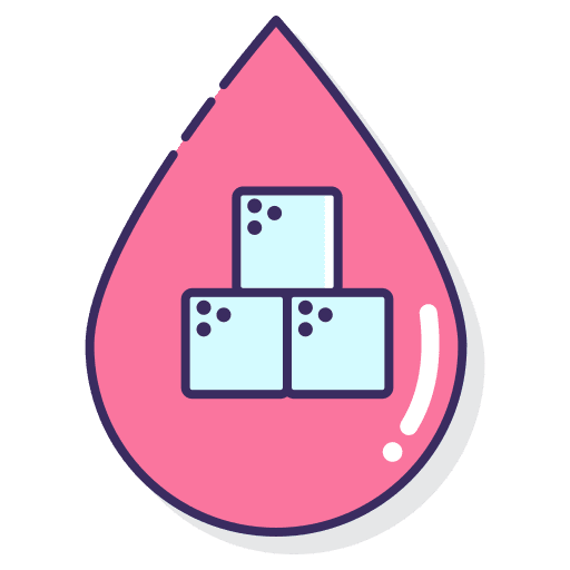 Diabetes blood blood test hospital icon