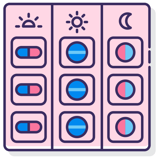 Pills medicines health care pills icon