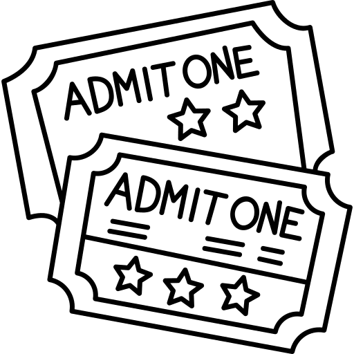 Circus circus star show icon