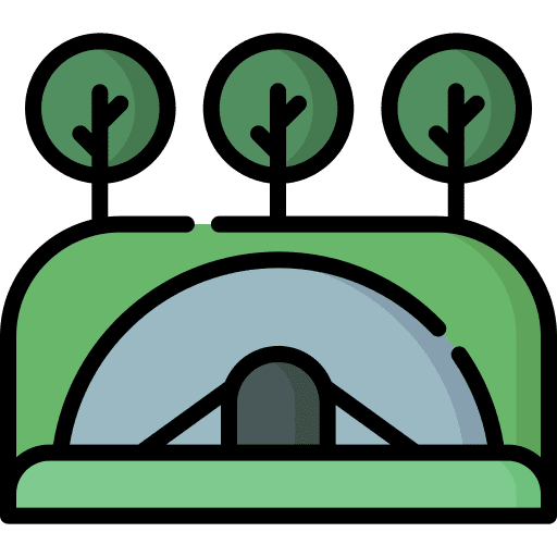 Bunker buildings shelter military icon