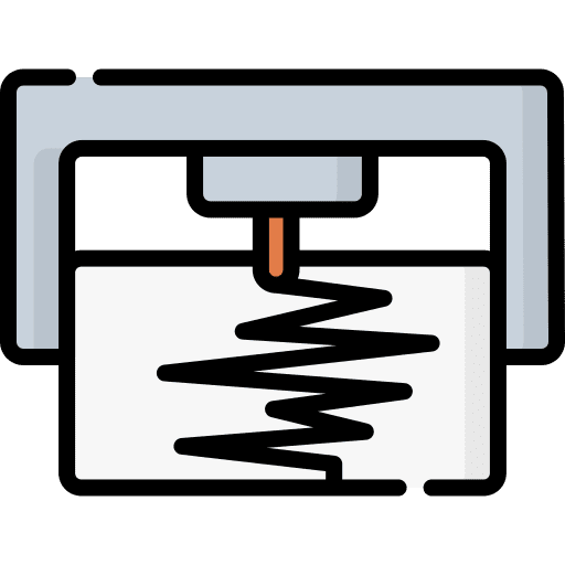 Earthquake device nature seismograph icon