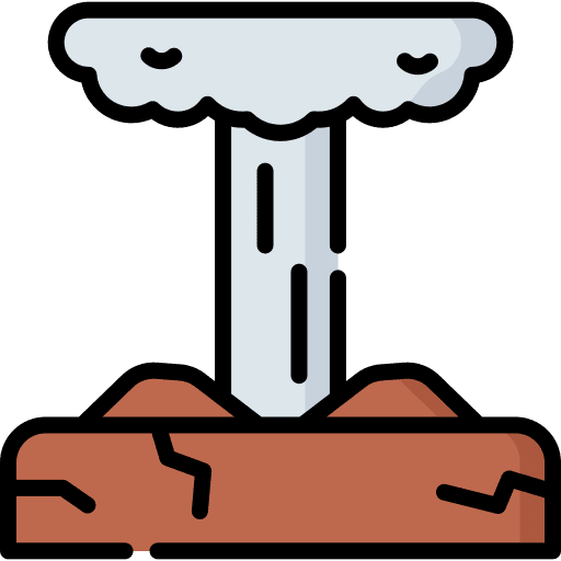 Atomic bomb disaster miscellaneous biological hazard icon