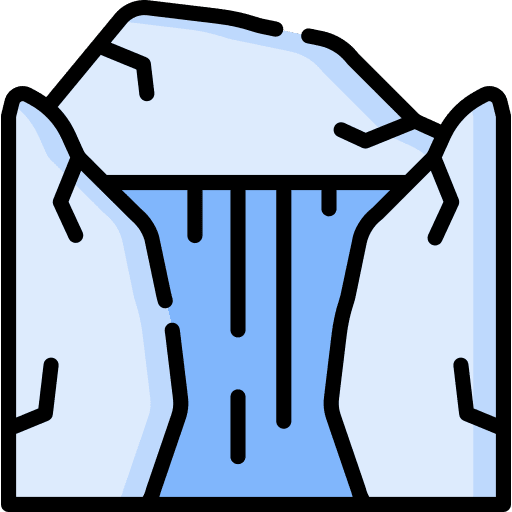 Melting polar melting nature icon