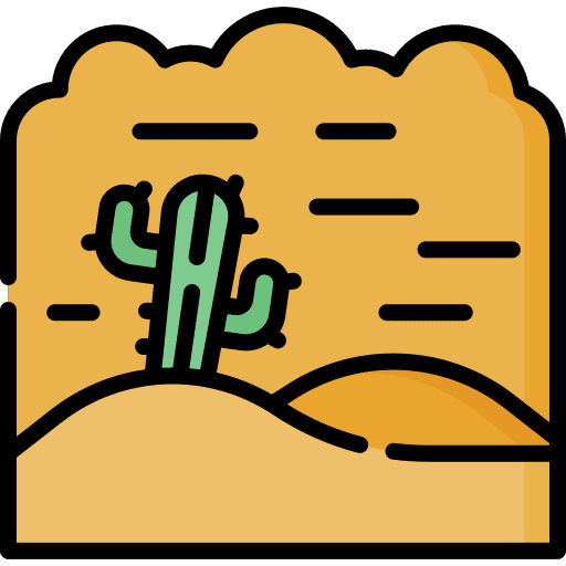 Sandstorm weather meteorology holidays icon